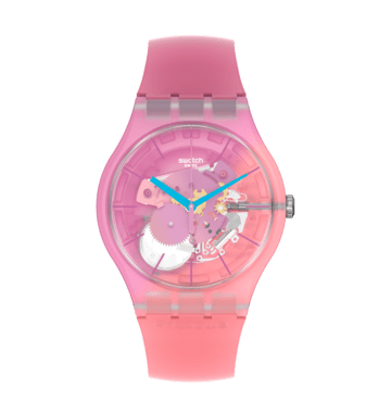 Supercharged Pinks Swatch Watch