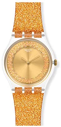 Ladies Plastic Strap Sparklingot Swatch