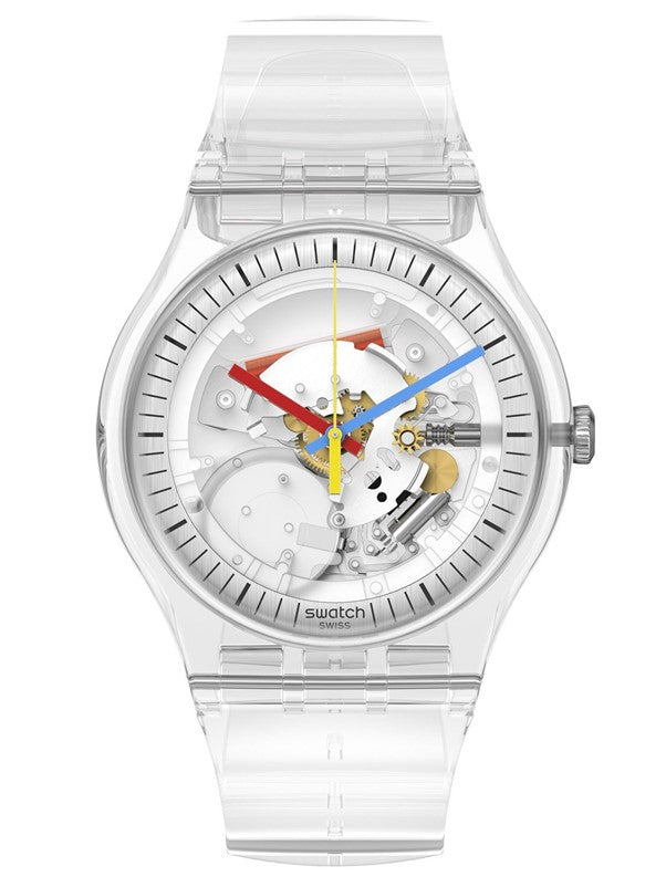 Clearly New Gent Swatch Watch