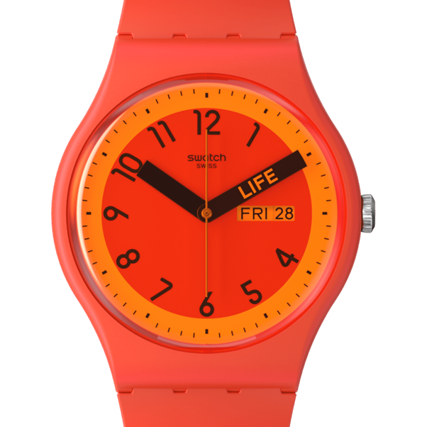 Swatch Proudly Red