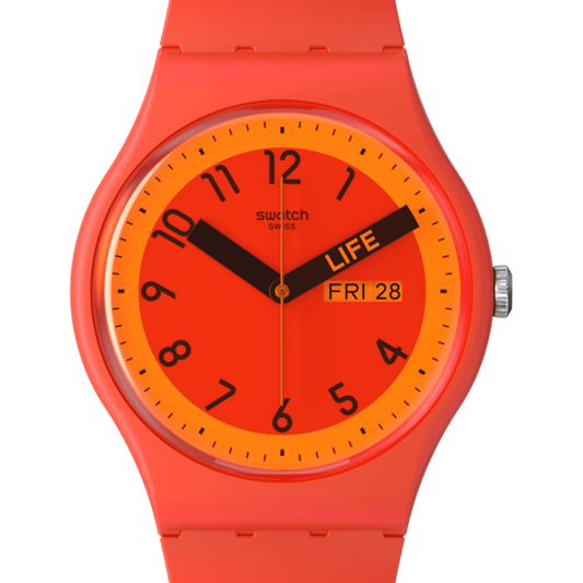 Swatch Proudly Red