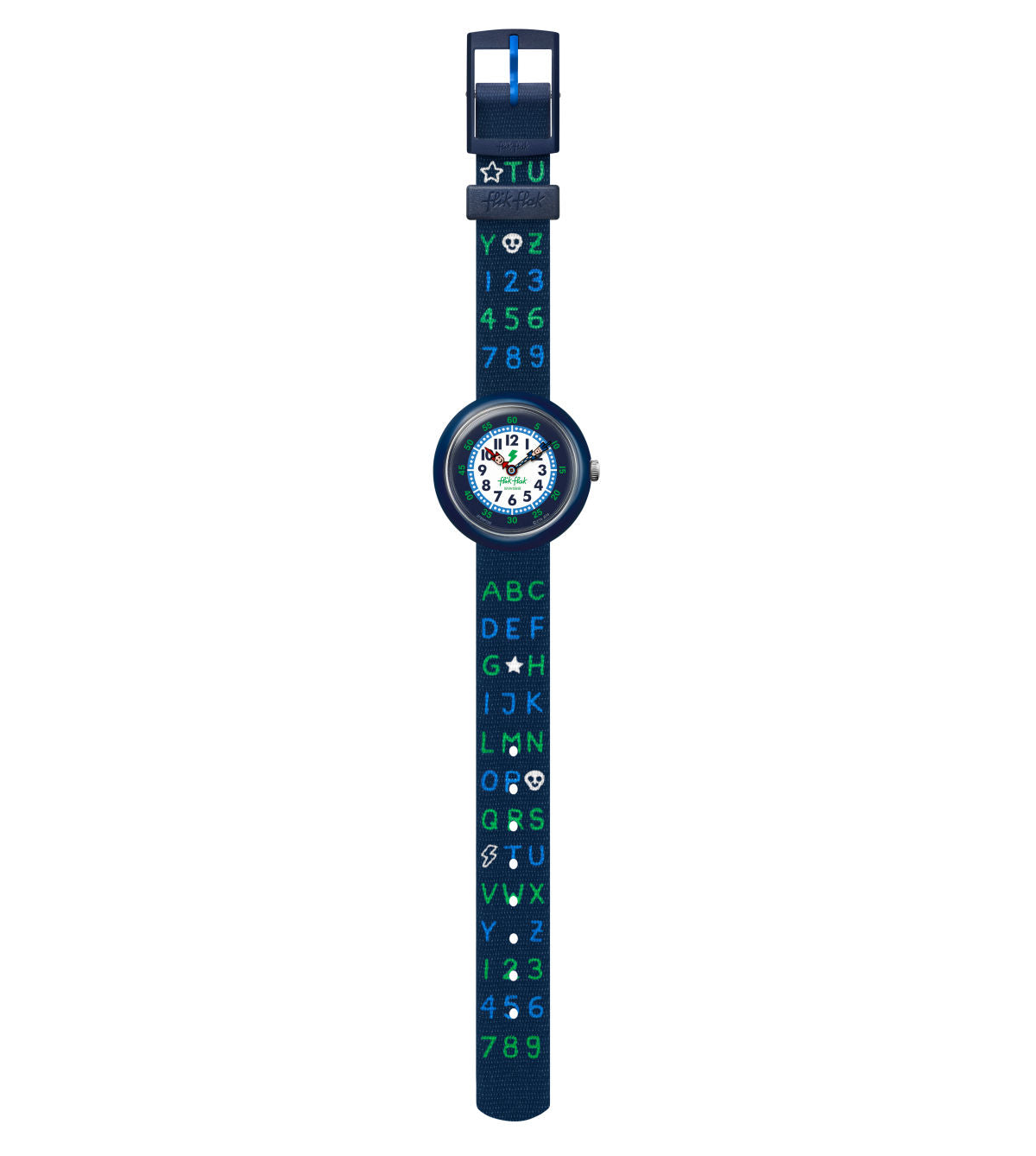 Blue Ab34 Flik Flak Watch