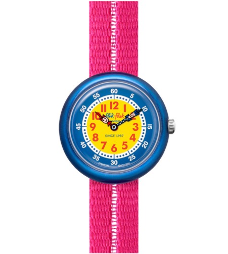 Flik Flak Retro Pink Kids Watch