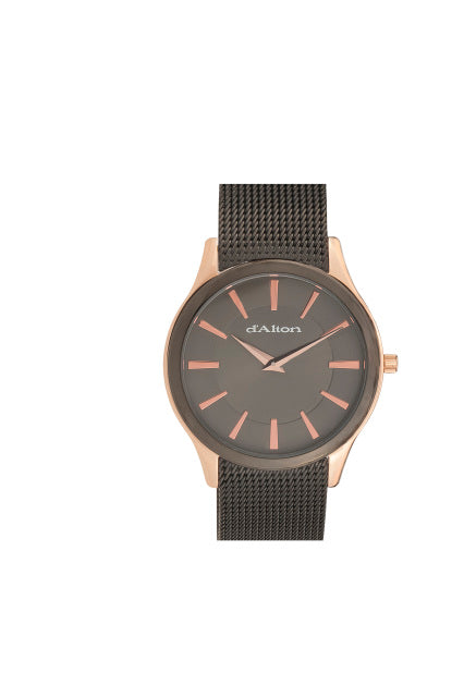 Gents Mesh Bracelet Dalton Watch Rose