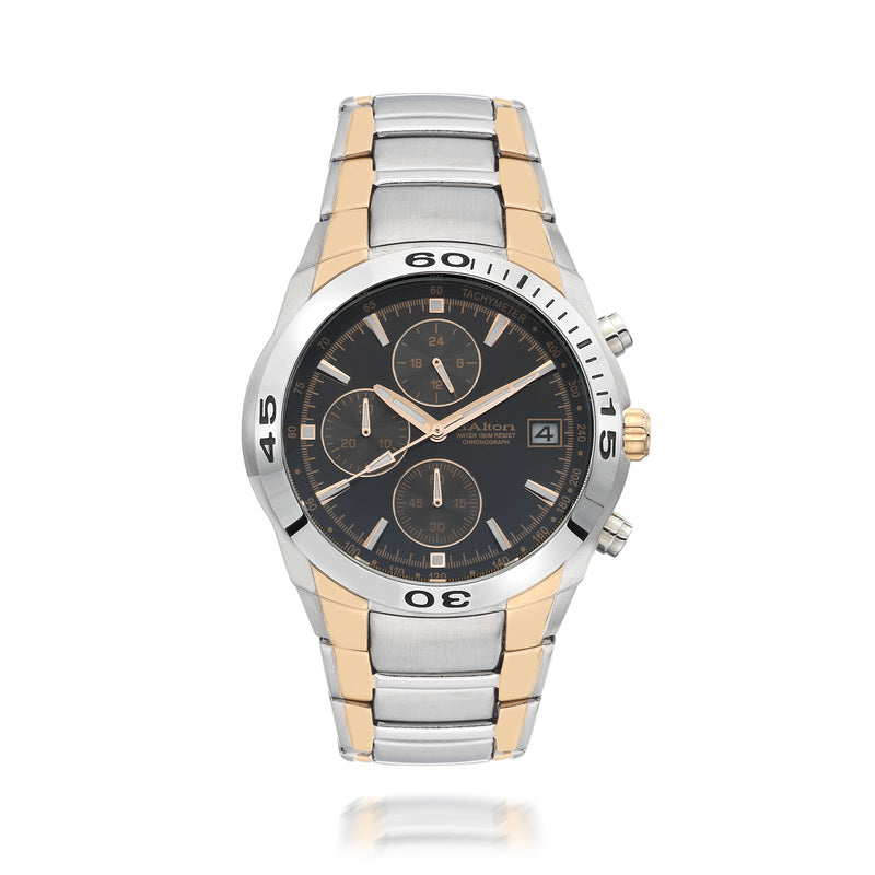 Gents Two Tone Bracelet Dalton Watch