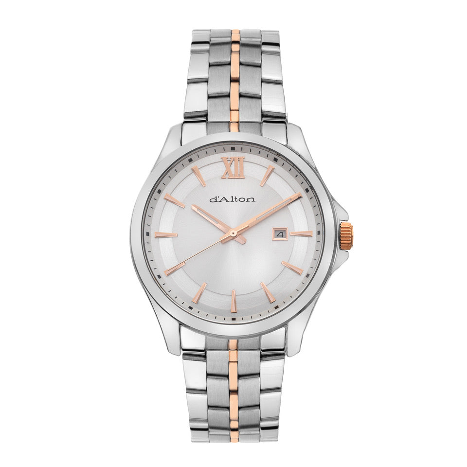 Gents Two Tone Bracelet Dalton Watch