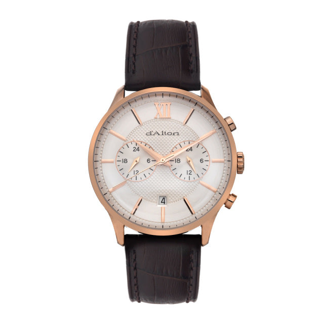 Gents Rolled Gold Strap Dalton Watch
