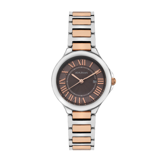 Ladies Two Tone Bracelet Dalton Watch