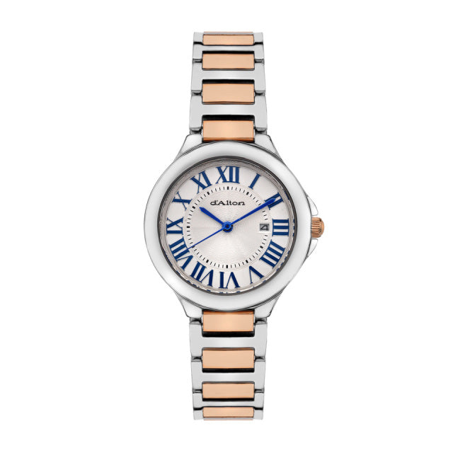 Ladies Two Tone Bracelet Dalton Watch