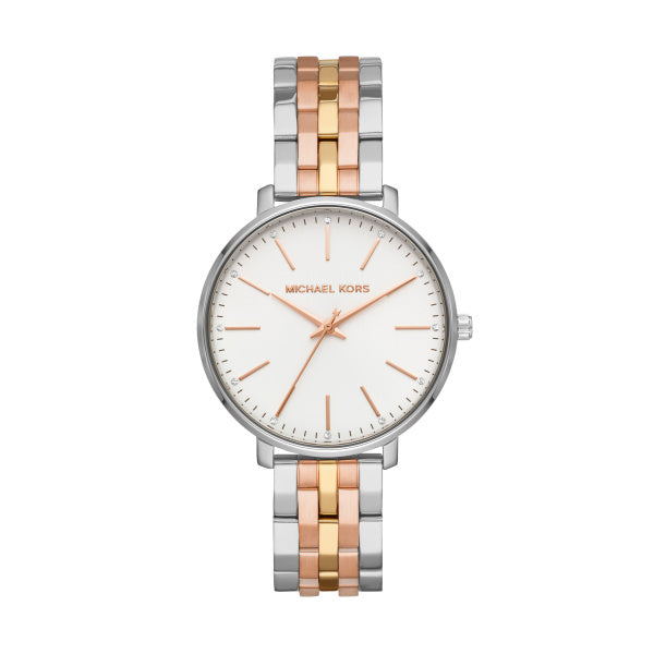 Ladies Three Tone Bracelet Pyper Michael Kors Watch