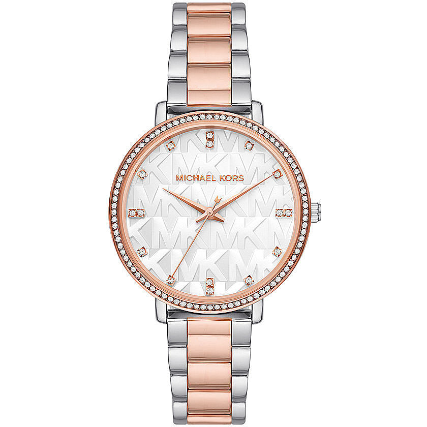 Ladies Michael Kors Two Tone Stone Set