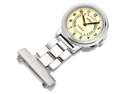 Stainless Steel Nurses Fob Lorus Watch