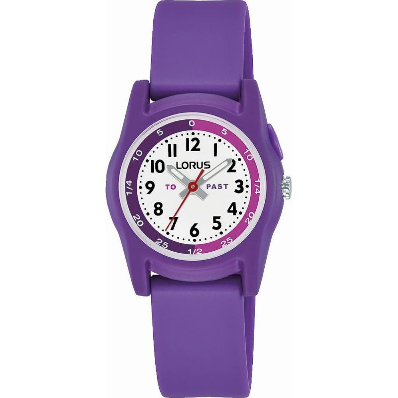 Lorus Time Teacher Purple Watch