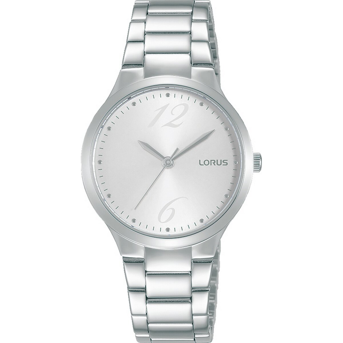 Ladies Stainless Steel Silver Dial Lorus Watch