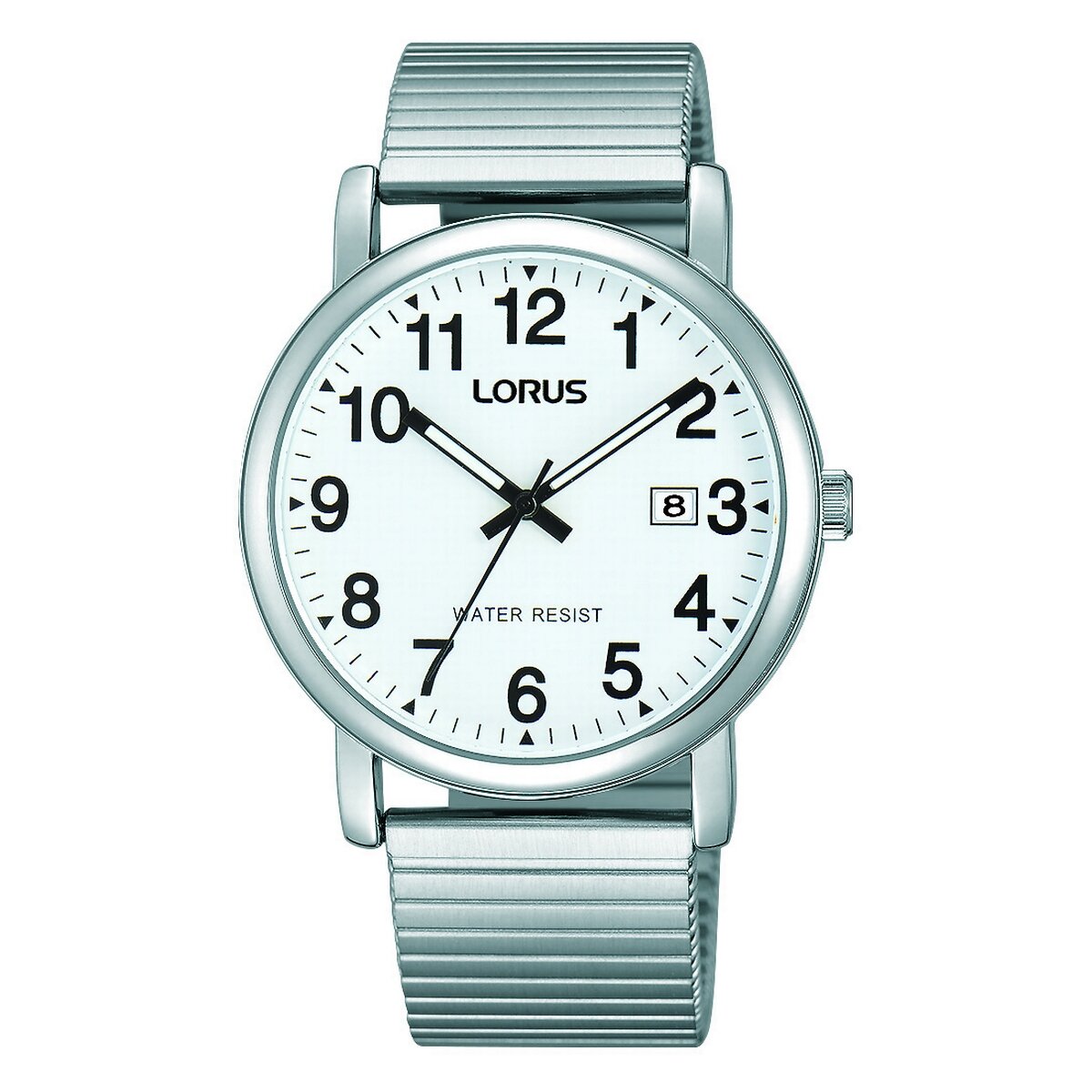Gents Stainless Steel Expander Bracelet Lorus Watch