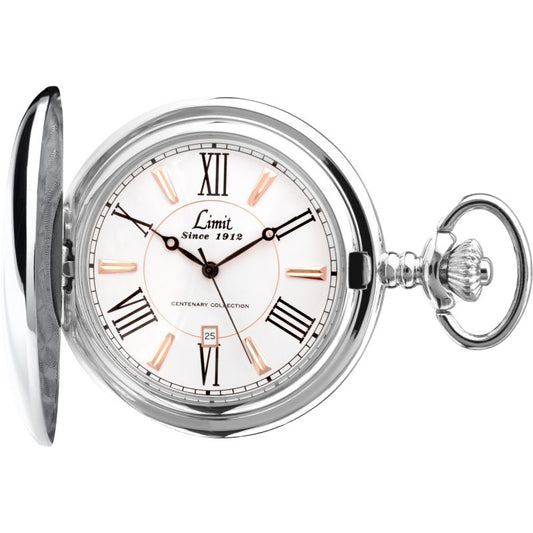 Stainless Steel Limit Pocket Watch