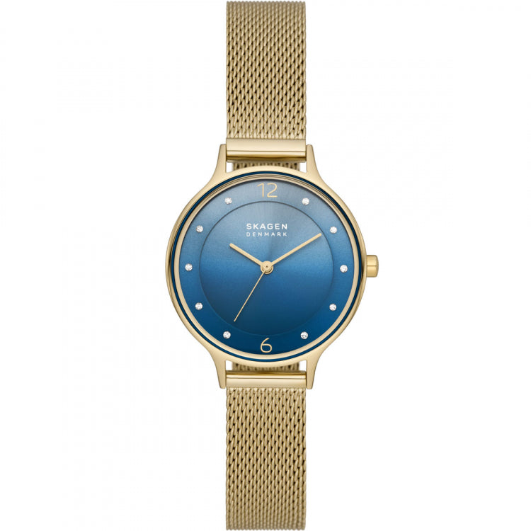 Ladies Skagen Rolled Gold Clue Dial