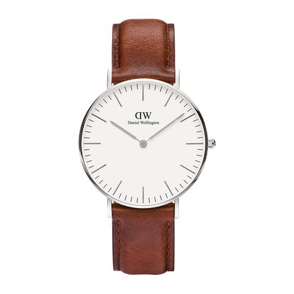 Classic St Mawes 36mm Silver Daniel Wellington Watch