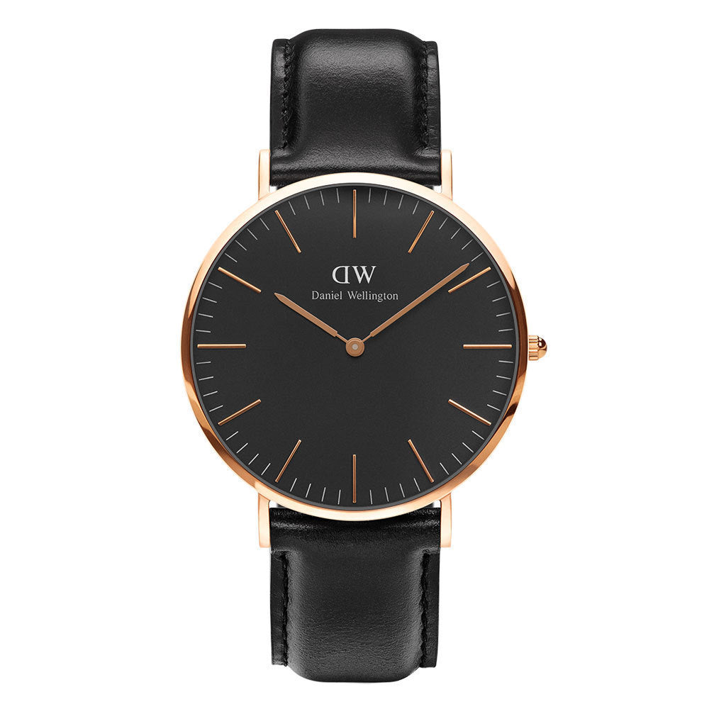 Classic Sheffield 40mm Rose Gold Daniel Wellington Watch