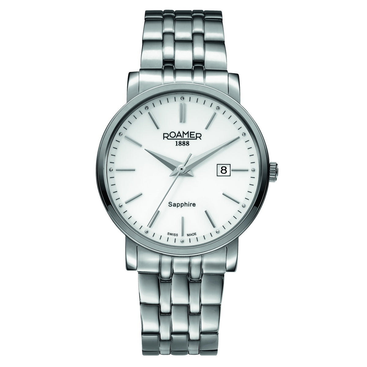 Gents Stainless Steel Bracelet Classc Line Roamer Watch