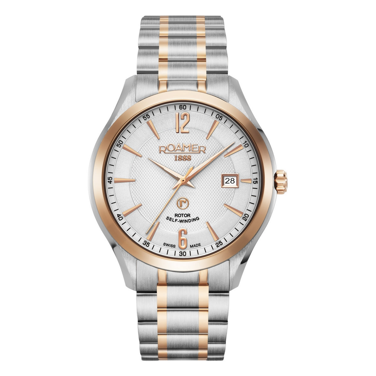 Gents Stainless Steel & Rose Mechaline Pro Roamer Watch