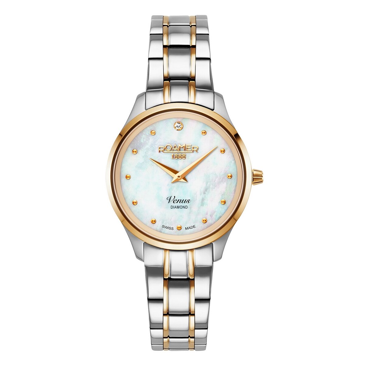 Ladies Mixed Bracelet Venus Diamond Mother Of Pearl Roamer