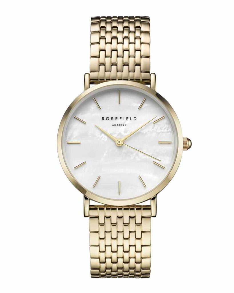 Ladies Rolled Gold Bracelet Upper East Side Rosefield Watch