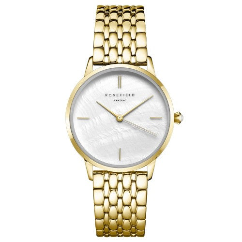 Ladies Rolled Gold Bracelet The Pearl Edit Rosefield
