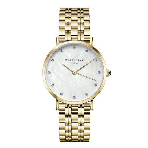 Ladies Rosefield Upper East Side Rolled Gold Bracelet Watch