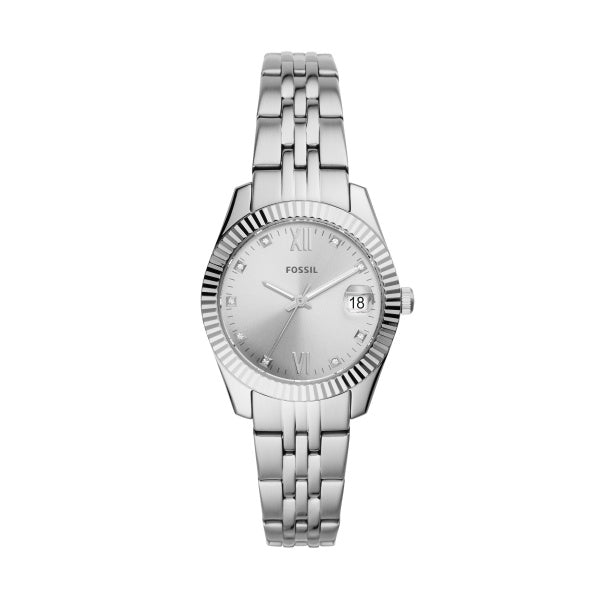Ladies Stainless Steel Bracelet Scarlette Fossil Watch