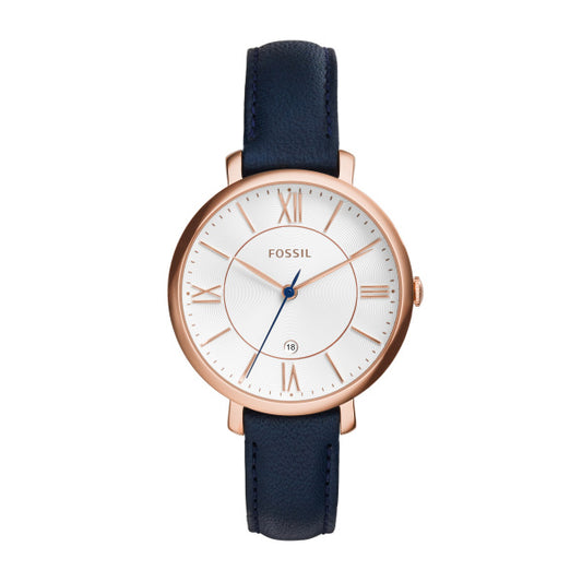 Ladies Strap Jacqueline Fossil Watch In Rose