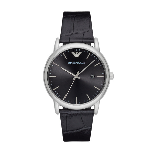 Gents Stainless Steel Strap Armani Watch