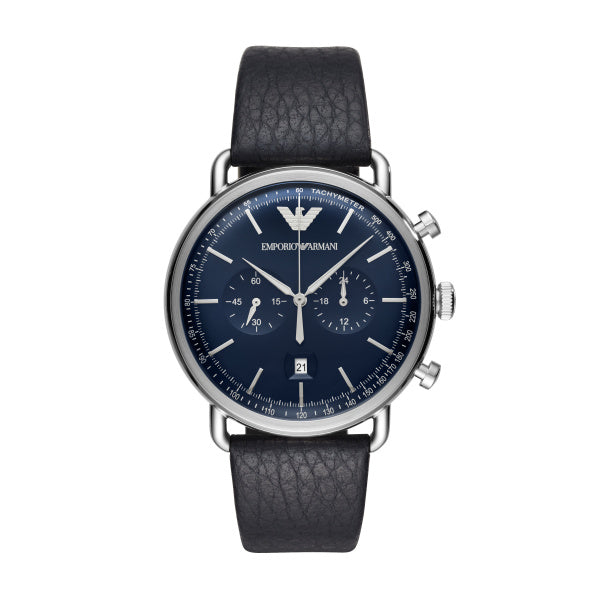 Gents Stainless Steel Strap Armani Watch