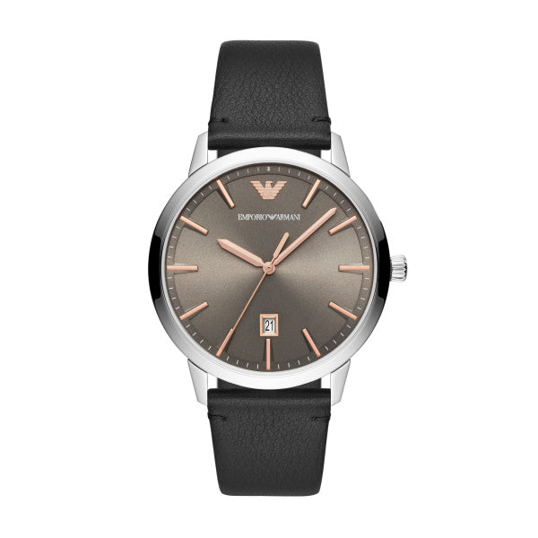 Gents Stainless Steel Armani Strap Watch