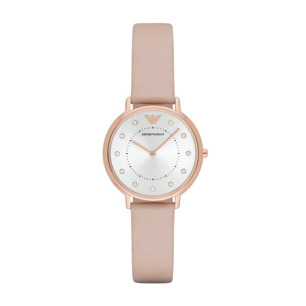 Ladies Rolled Gold Strap Armani Watch