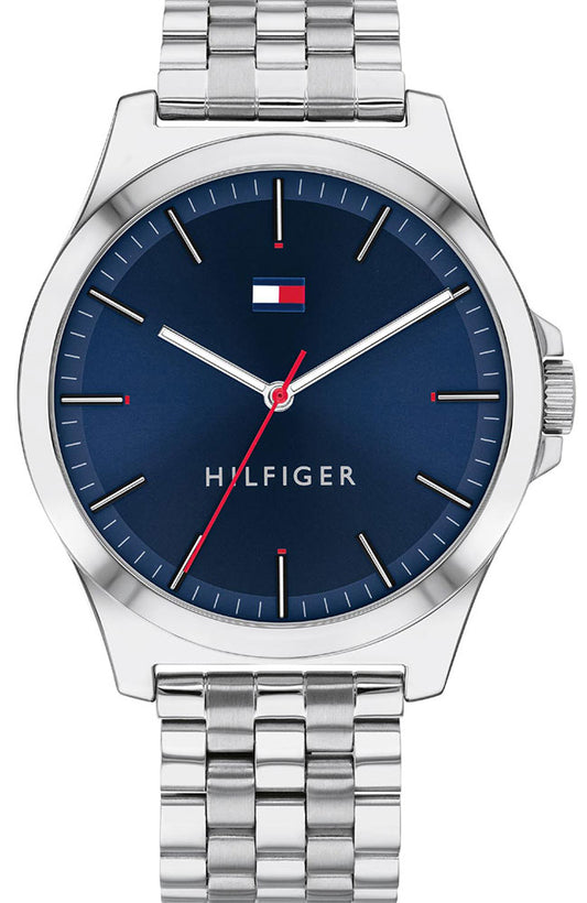 Gents Stainless Steel Bracelet Barclay Tommy Hilfiger Watch