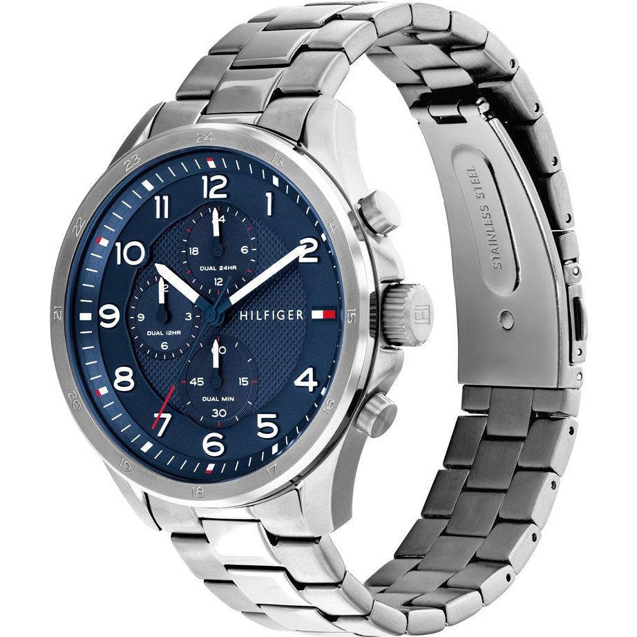 Gents Tommy Hilfiger Blue Chronograph Watch