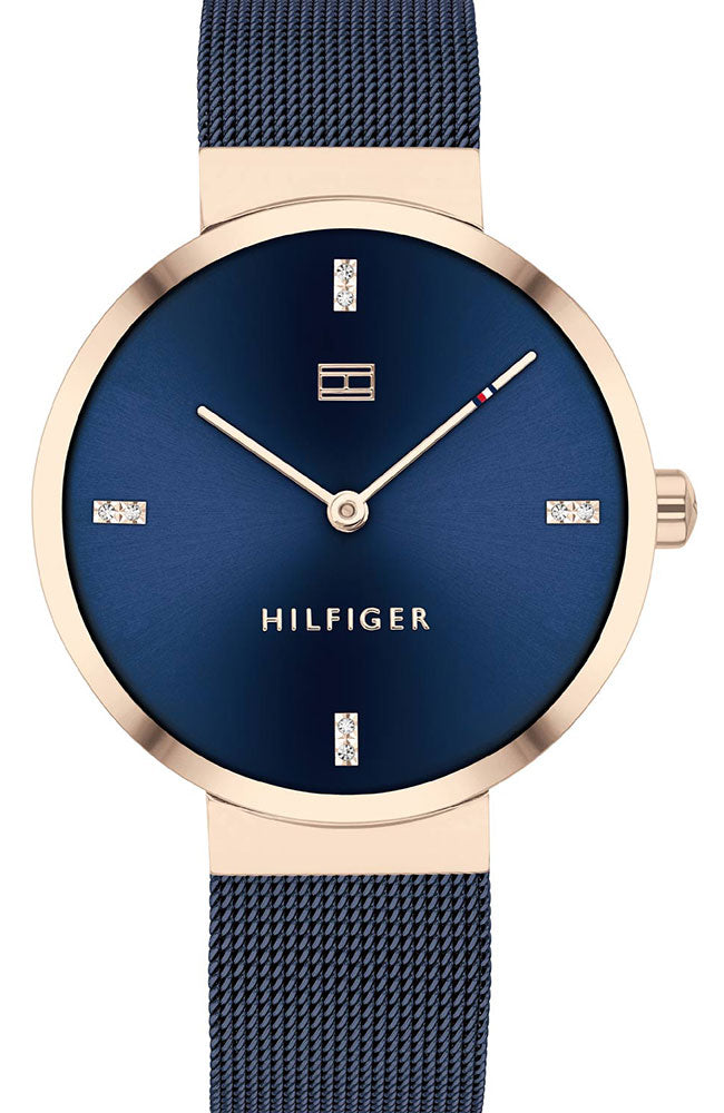 Ladies Two Tone Bracelet Tommy Hilfiger Liberty Watch