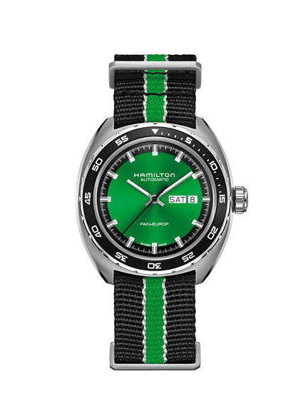 Hamilton Classic Pan Europ Green Dial