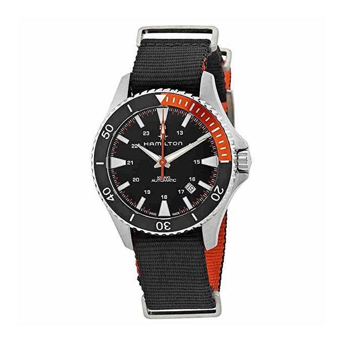 Gents Hamilton Khaki Orange Accents Scuba