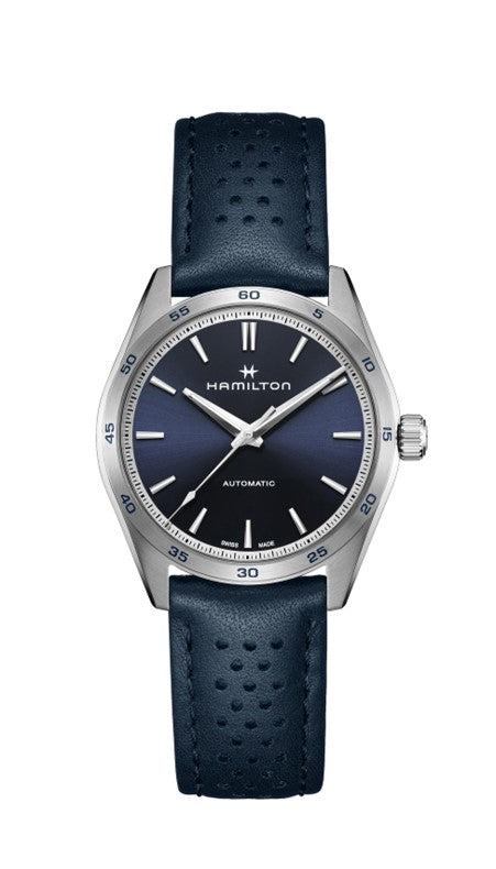 Gents Hamilton Jazzmaster Performer Blue Dial