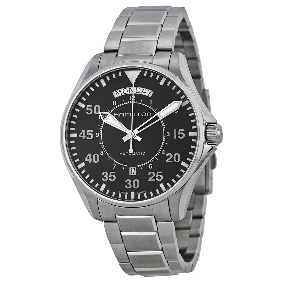 Hamilton Gents Aviation Pilot Day Black Dial