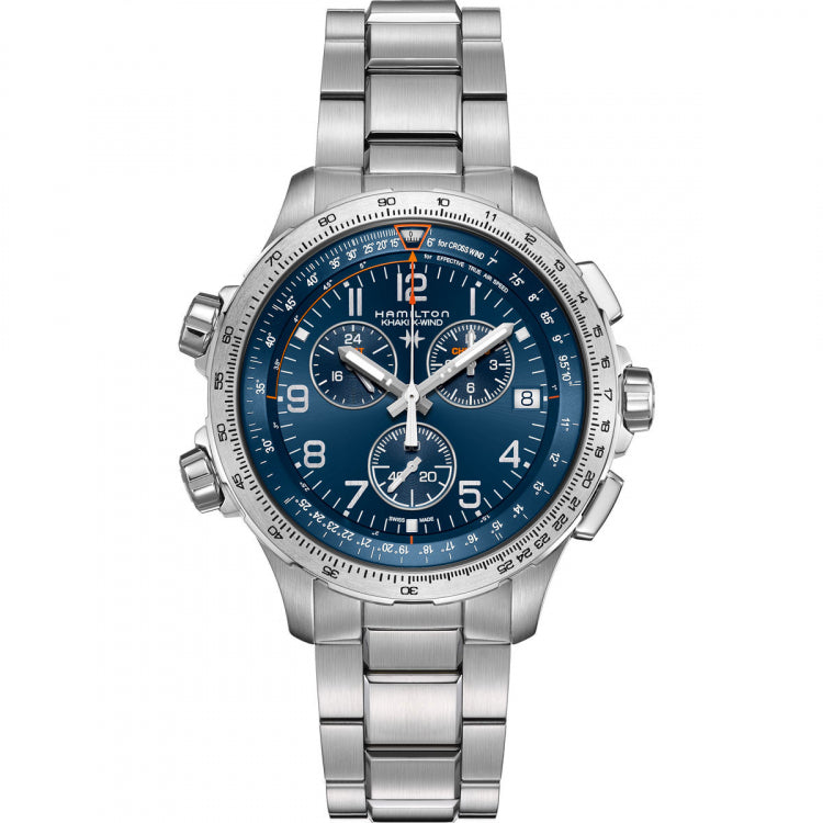 Gents Stainless Steel Bracelet Khaki X Hamilton Watch