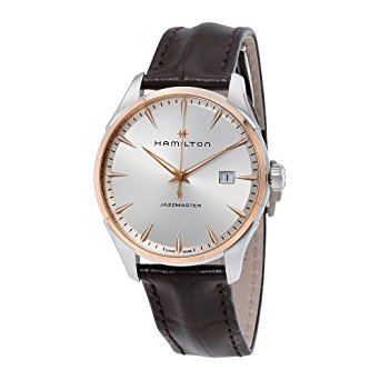 Gents Hamilton Jazzmaster On Brown Strap