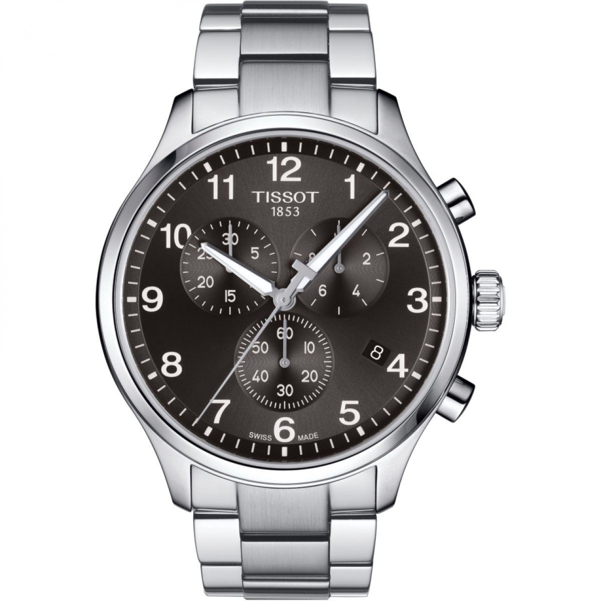 Gents Stainless Steel Chrono Xl Classic Tissot Watch