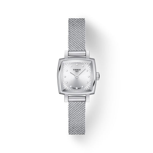 Ladies Tissot Lovely Square Cubic Zirconia Watch