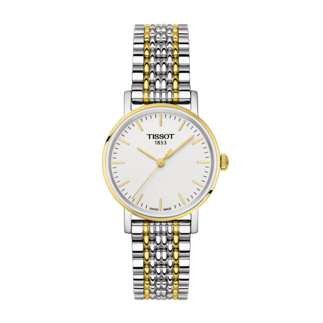 Ladies Two Tone Bracelet Tissot Watch