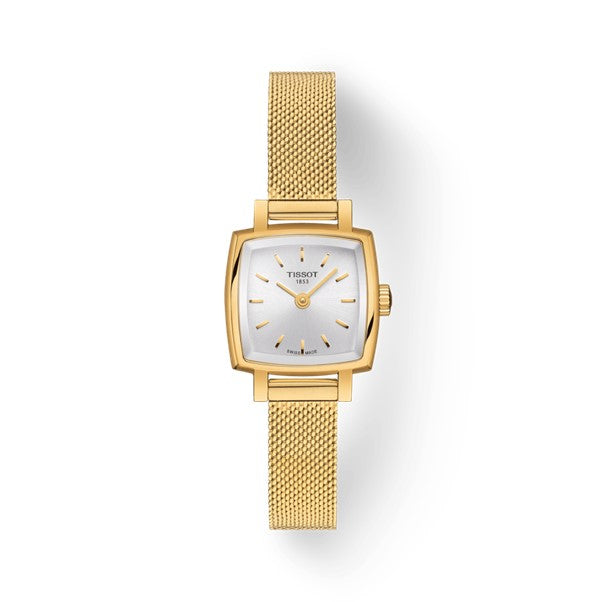 Ladies Rolled Gold Tissot Lovely Square Watch