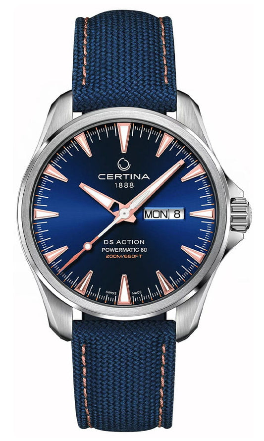 Gents Certina Ds Action Day Date Powermatic Watch