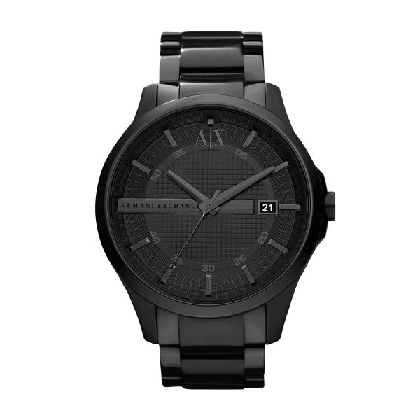 Gents Stainless Steel Bracelet Hampton Armani Exchange Watch